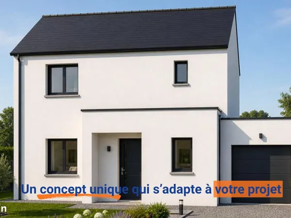 Maison 80 m² Lavau Sur Loire