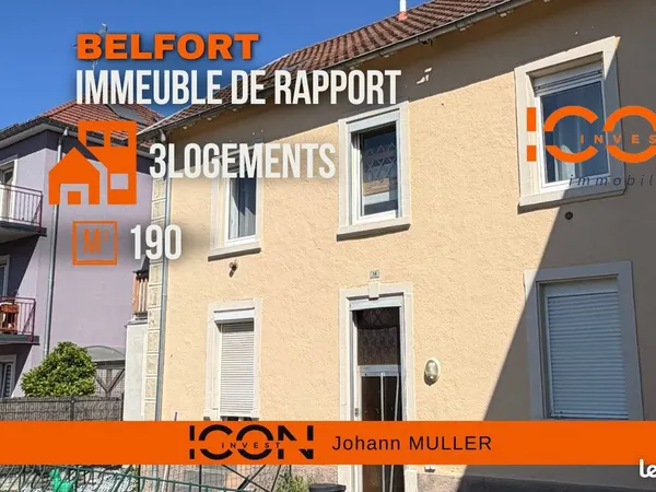 Immeuble de rapport 190 m²