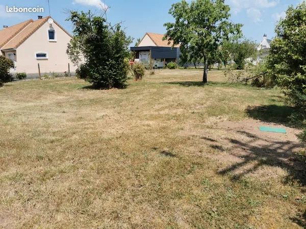 Terrain constructible viabilisé