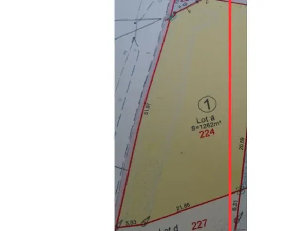 Terrain constructible viabilisé