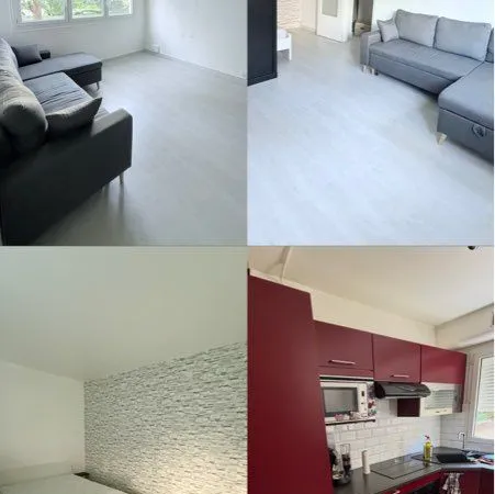 Appartement lumineux avec coin nuit séparé, dressing, parking et cuisine équipée - Saint-Gratien