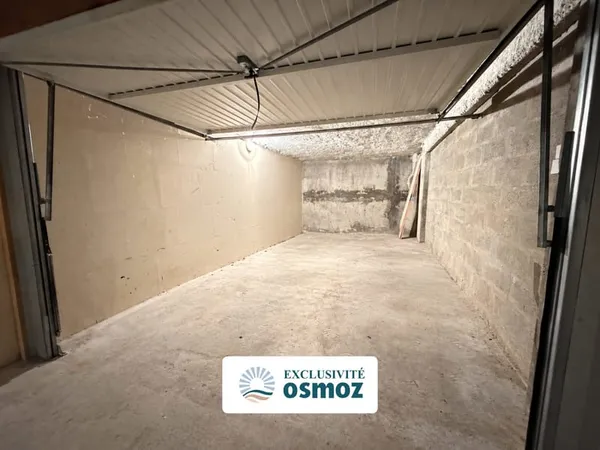 Garage de 22 m² en sous-sol sécurisé !