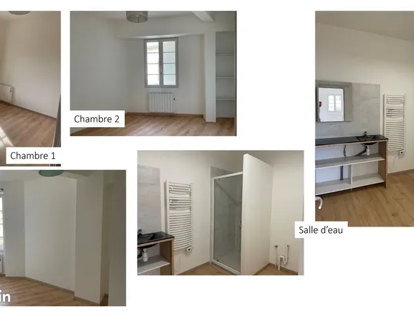 Appartement de plein pied 90m2 avec cour et petit garage