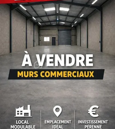 Local 1 pièce 150 m²