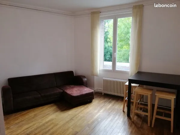 Appartement meublé T3 53m2 Dreux RDC avec Cave