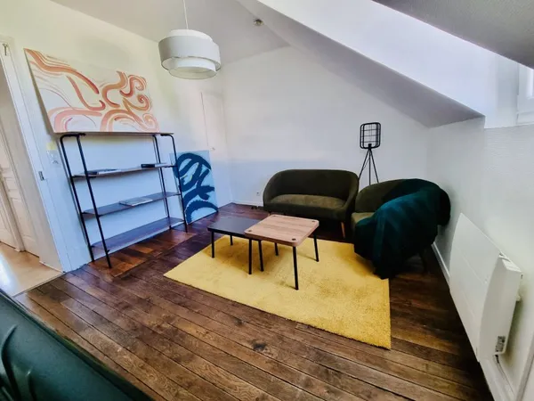 Bel appartement meublé 75m² avec 2 chambres dans le meilleur quartier du centre ville de Troyes