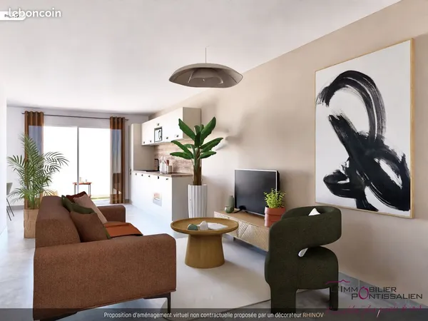 Appartement 3 pièces 60 m²
