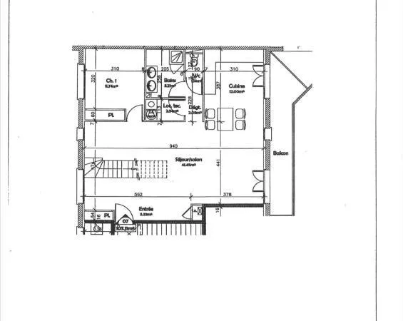 Appartement Location Habère-Poche 4p 103m² 1295€