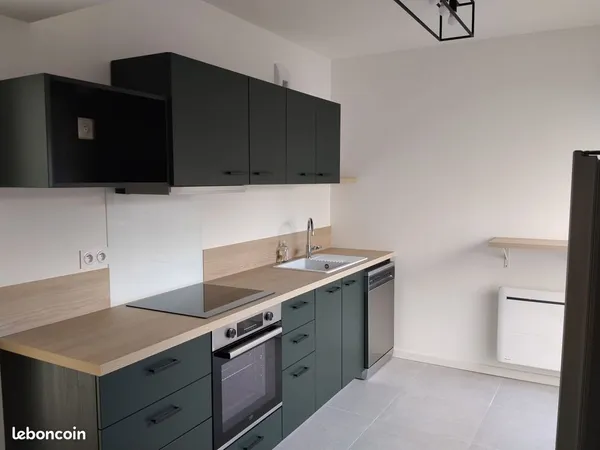 Superbe T2 meublé de 45 m² avec jardin privatif - Rénovation neuve (2026) - Pont-à-Marcq centre