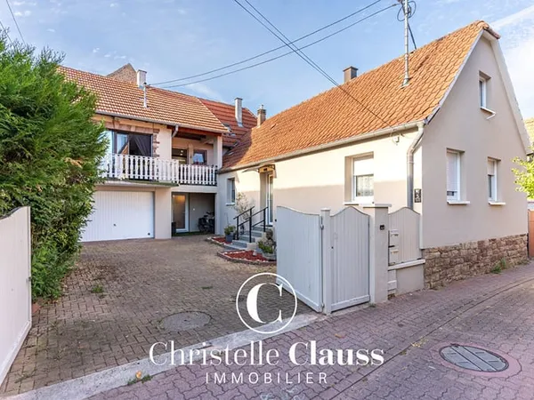 Ensemble immobilier composé de 2 maisons