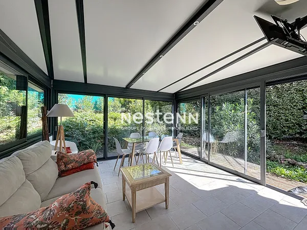 VALBONNE | APPARTEMENT 2 PIÈCES AVEC VÉRANDA ET PISCINE - PARKING