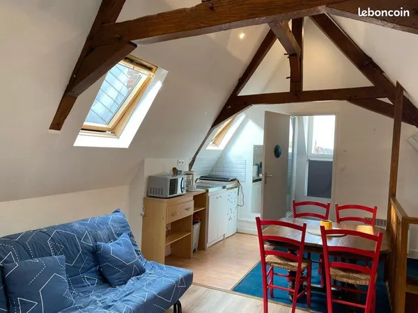 Studio meublé équipé à louer