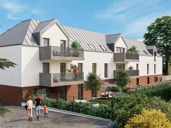 NEUF - Appartement, 3 Pièces, 66 m² · BRUZ · Quartier HYPER CENTRE