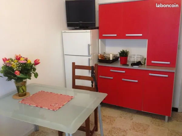 Part loue uniquement pour couple, aux curiste , appartement au rez de chaussé, climatisé, quartier c