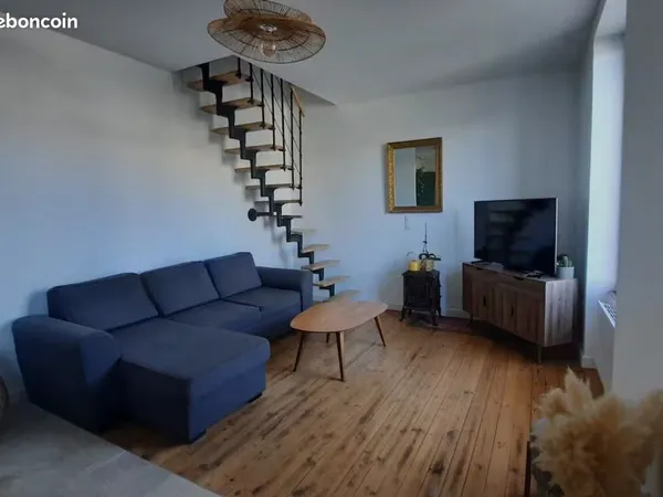 Appartement T3 meublé 80m²