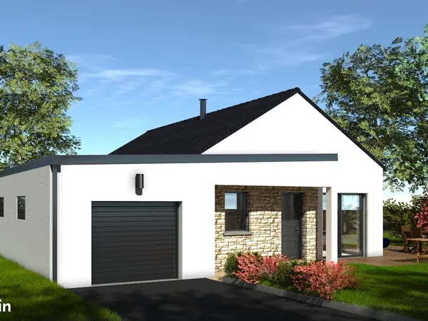 Projet terrain + construction sur la commune de PRAT