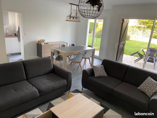 Colocation 5 chambres, SDB individuelles, jardin