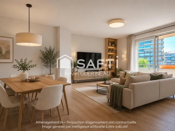 BLANQUEFORT CENTRE - T3 AVEC BALCON ET PARKING