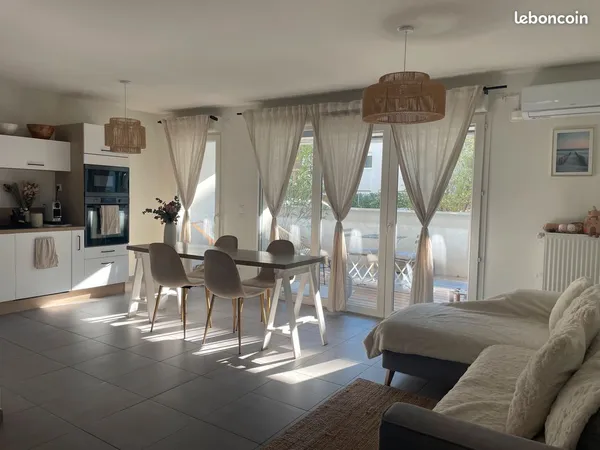 T3 - 2020 (Climatisé) + Terrasse de 16 M2 + Cellier