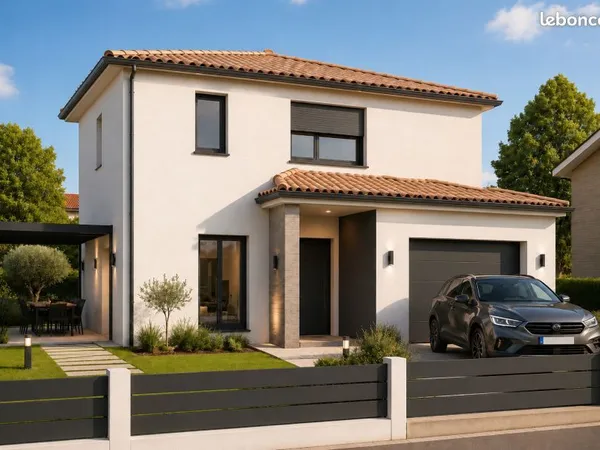 Maison neuve contemporaine 5 pièces à Montaud