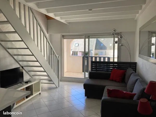 T1 bis duplex dans résidence Castel St-Hugues