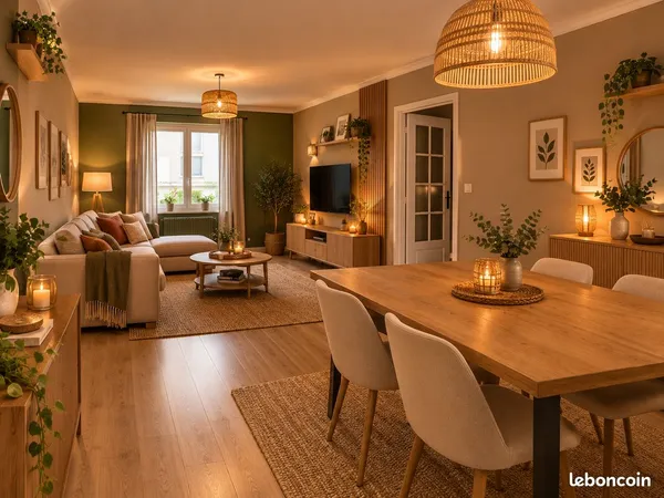 Appartement T4 + Parking + cave - DPE C