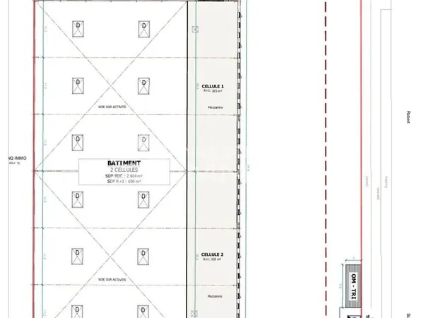 Local d'activité 3 601 m²