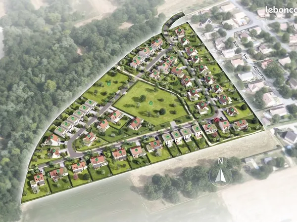 Terrain 720 m² Delle