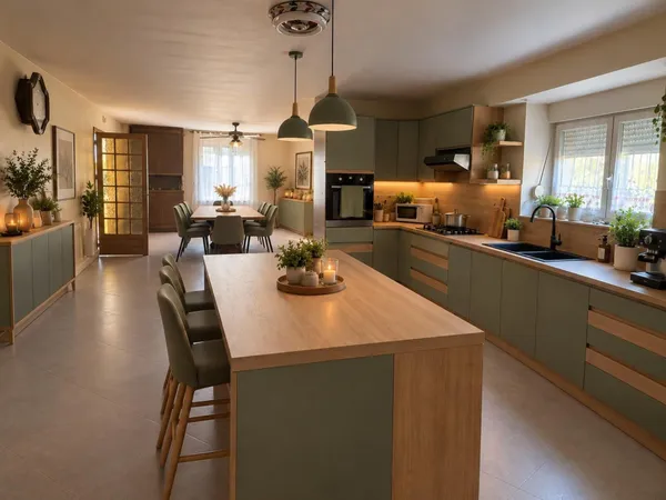 Plus de 170m2 habitables à réinventer