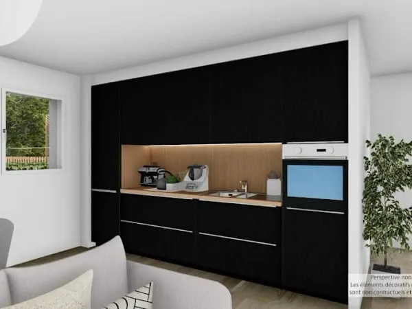 Maison neuve 2 pièces 45 m²