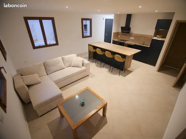 Appartement T2 de 60m² meublé