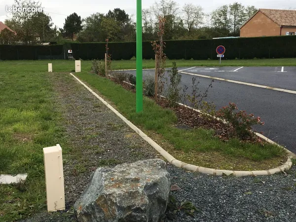 Terrain viabilisé constructible
