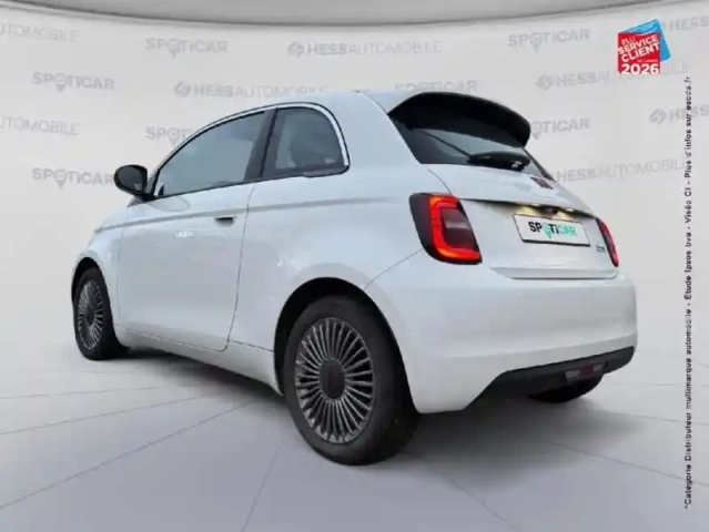 Fiat 500 e 95ch (red) — photo 8