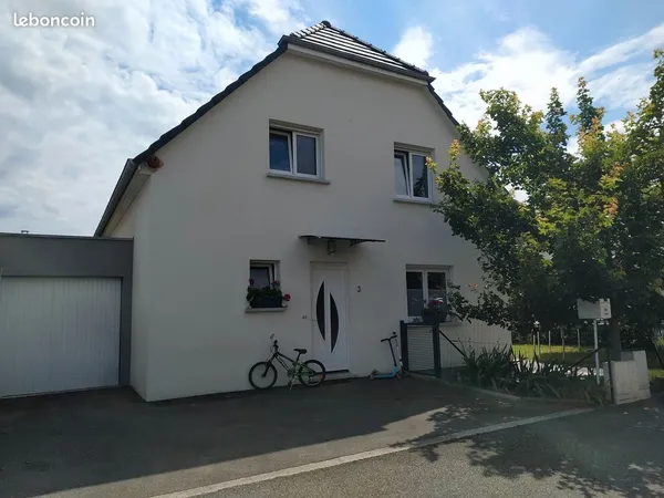 Maison 110m², 4 chambres, au calme