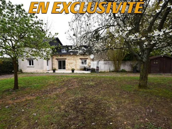 SOUS-COMPROMIS : En exclusivité : Maison/Duplex de 90m2 au calme avec 400m2 de terrain