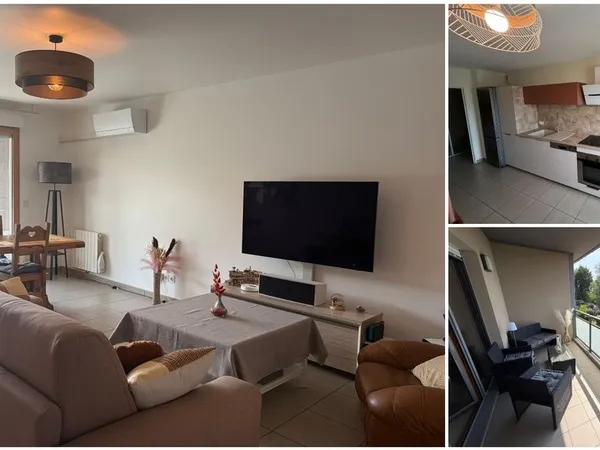 MILLERY / Appartement état neuf / T3 / 2 chambres / 76 m² / Terrasse de 10 m² exposée Sud sans vis à