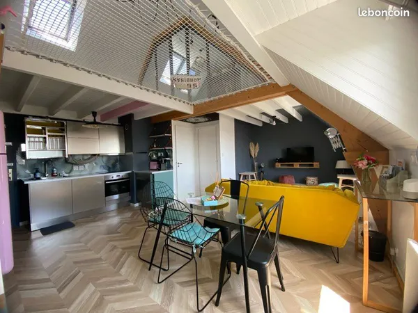 🏡 T2 meublé 45 m² avec parking - Gare & Centre à pied - Bail mobilité - Vannes