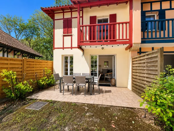 Maison jumelée meublée à Moliets, 2 chambres