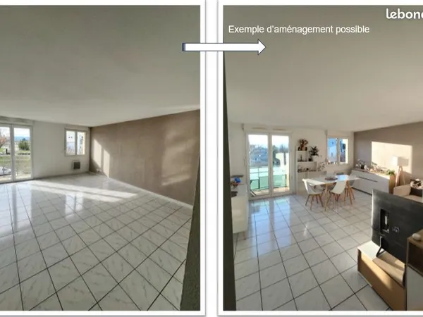 À louer - T3 de 64,58 m² à Portes-lès-Valence