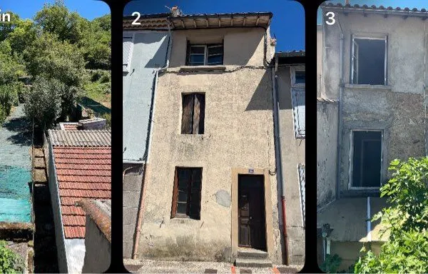 Maison en centre-ville avec jardin