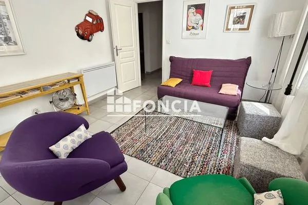 Appartement meublé 2 pièces 49 m²