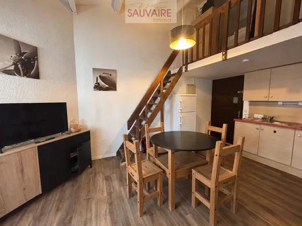 Appartement de type T1 bis meublé