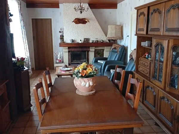 Maison avec grand terrain