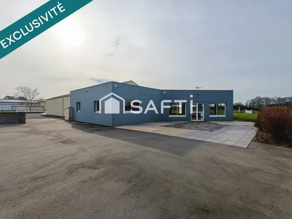 Local commercial de 370 m² sur terrain de 2544 m²