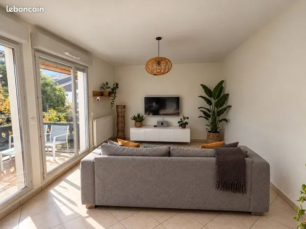A LOUER - APPARTEMENT T2 53m2 MEUBLÉ - BEAUMONT - LE CHÂBLE