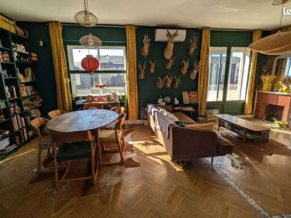 Appartement 80m² Orléans - Faubourg Bannier | Coup de coeur au 3ème et dernier étage