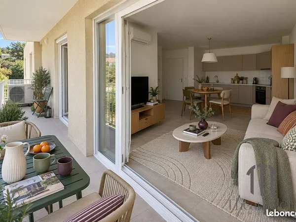 Appartement 3 pièces 63 m²