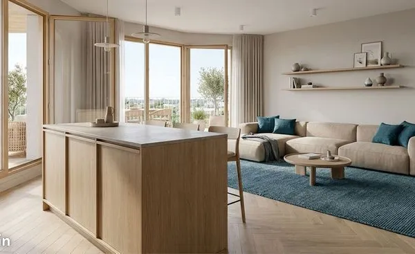 Appartement - 3 pièces - Cesson-Sévigné quartier Hauts de Sévigné aux portes de Rennes