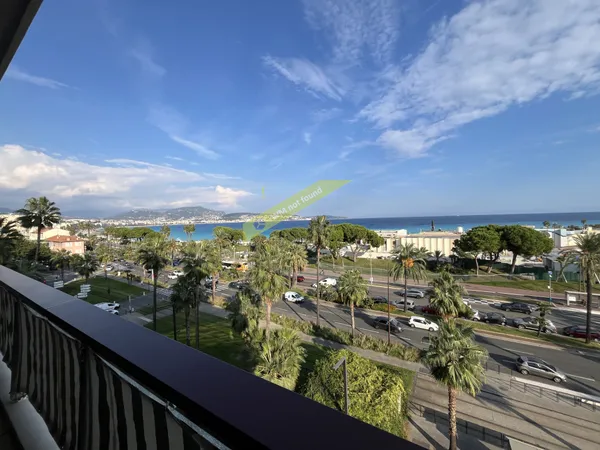NICE OUEST - PROMENADE DES ANGLAIS - F2 - MEUBLE - VUE MER