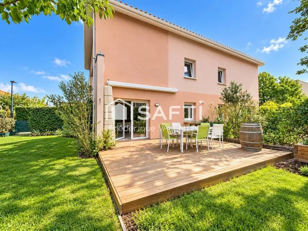 GRAGNAGUE T4 EN DUPLEX AVEC JARDIN, TERRASSE ET GARAGE